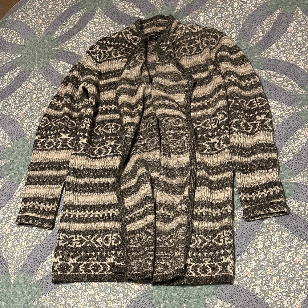 Cozy Lucky Brand Striped Knit Sweater